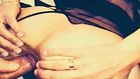 My skinny milf wife opens her asshole for anal POV