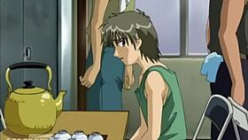 milf seduces young public worker with ass licking in uncensored hentai