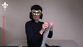 mistress noir and her friends dominated the slave in the cage with huge toys and piercings