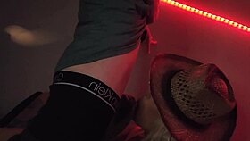 This milf wants her ass licked after the halloween party, and she's ready for more fun