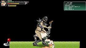 Blonde girl feels intense pleasure in hentai soldier orgy