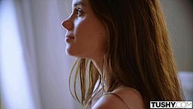 Vixenplus little 18+ Caprice and friend gape wild in group action