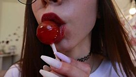 Nothing Unusual Just Sucking Chupa Chups