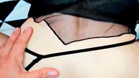 My skinny milf wife opens her asshole for anal POV