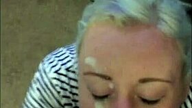 Amateur ex-girlfriend GETTING FACIAL SHOTS