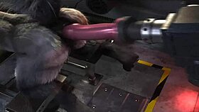 H0rs3合辑展示疯狂机器在毛茸茸场景中的动作