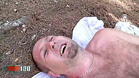 jazmina volcan, that hot spanish latina teen, gets hard outdoor fucking with squirting and facial