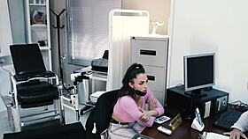 perverted doc sticks his cock in my wet pussy for therapy 😈