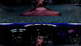 evileyevr - cyberpunk alley sex with stunning karma rx in doggystyle blowjob and bent over pov