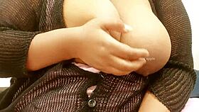 Sexy Indian IT pro casually reveals her big boobs in a fun office moment.