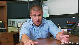 Gay teacher earns that bonus with hot photo sex!