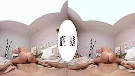 Blonde with big tits gives blowjob in pov taboo scene on special day