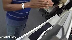 real amateur girls banged by horny guy