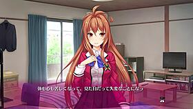 Bukkake Hentai Game 03: Lingerie Blowbang Contrast