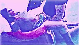 cuckie donnie slurps creampie after dick slap