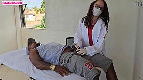 Can you believe I came hard on my client's tiny dick?