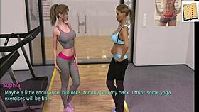 Wife And Stepmother Play Erotic Game