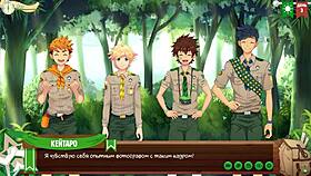 Teman Game Berkemah Hutan Bersuara Rusia Panas