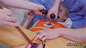 this unusual sweetie gets brutal anal therapy 😈