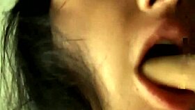 Teen Amateur Flashes Big Tits With Piercing!