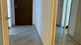 Neighbor in miniskirt stuck, I played with her hairy pussy and covered her in cum