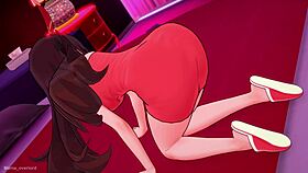 amber masturbates solo with footjob using only a towel