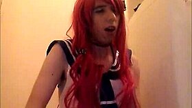 the solo trap jerks off and swallows his cum