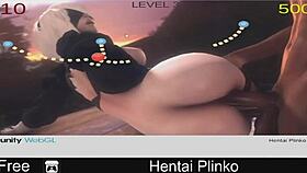 Hentai balls plunge into wet slots!