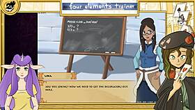 Avatar Last Airbender Trainer Part 13 Lesbians Orgy