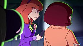 Mystery unfolds in cartoon orgy with group banging and gangbang frenzy