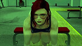 Pale Carnations Part 6: Intense Outdoor Masturbation With Toys In Anime Style