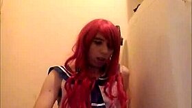 the solo trap jerks off and swallows his cum