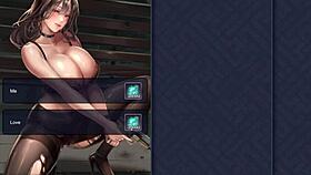 Ep3 amazing blowjob by sibyl in king of kinks game with naked cartoon hentai