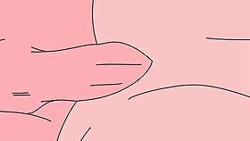 Bakugo fucks Deku bareback in anime hentai