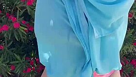 Outside Strip on Bed for Teasing Play