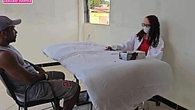 Can you believe I came hard on my client's tiny dick?