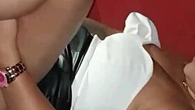 Hey, I'm jerking off for a stranger right through the car window.