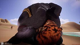 Hey, those gay furries are getting wild with big ass yiffing