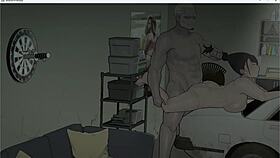 In Hentai Game, Tenants Of The Dead FUCK Big Tits Scenes