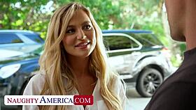 I watched Blake Blossom get bent over and fucked by the hired help with his monster cock in the night club.