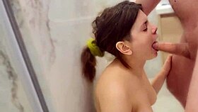 Fuck that teen's mouth deep!