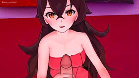 amber masturbates solo with footjob using only a towel