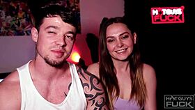 Dreamy stud fucks girl into heavy after hours sex