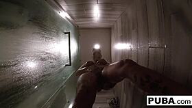 i film myself bathing sensually in the nude