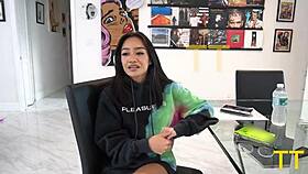 Petite 18+ Asian slut loses street race and takes fat cock hard 😈