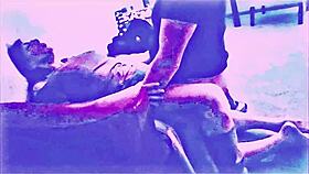 cuckie donnie slurps creampie after dick slap