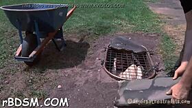 Extreme sadomasochism with sloppy blowjobs and intense fucking