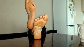 Stepbrother loves licking my dirty smelly soles?