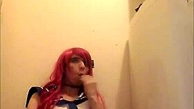 the solo trap jerks off and swallows his cum