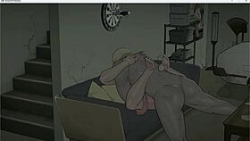 In Hentai Game, Tenants Of The Dead FUCK Big Tits Scenes